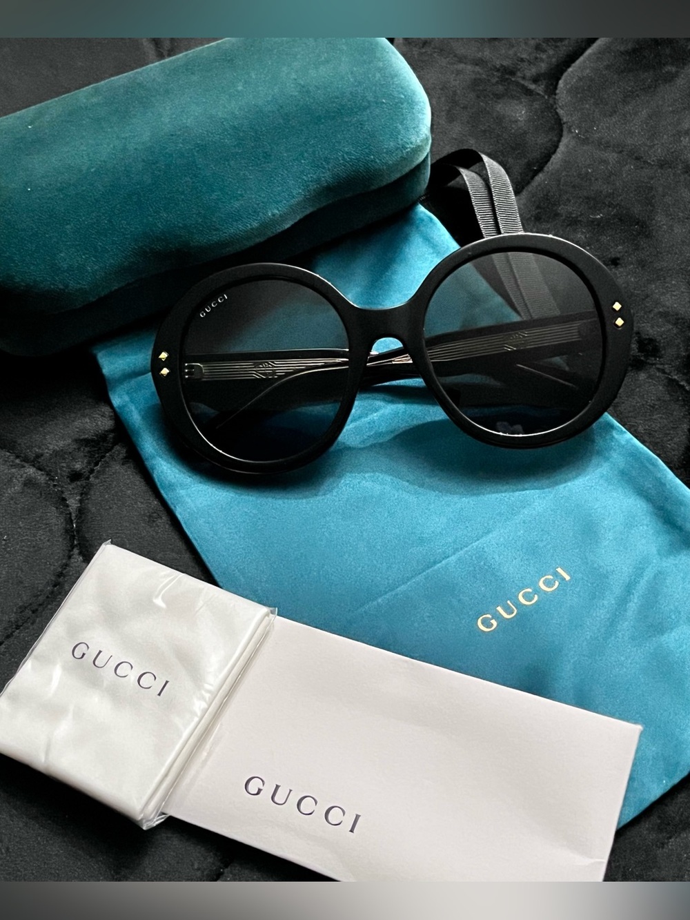 GUCCI 54mm Round Sunglasses - Picture 2 of 7